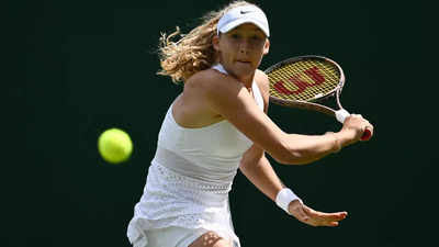 Mirra Andreeva, 16, into Wimbledon third round