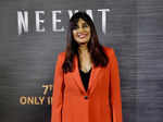 Vidya Balan, Dipannita Sharma, Prajakta Koli, Amrita Puri and the team of Neeyat turn up in style at the film's press conference