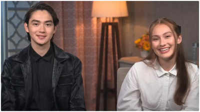 The Summer I Turned Pretty stars Lola Tung and Sean Kaufman pick a Taylor Swift song they'd dedicate to Belly and Steven - Watch exclusive video