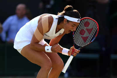 Wimbledon: Fifth seed Caroline Garcia squeezes into the third round