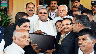 Karnataka Budget 2023-24: Karnataka CM Siddaramaiah to present record 14th  budget today | Bengaluru News - Times of India