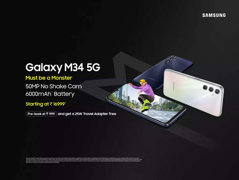 Galaxy M34 5G launched: The 'Monster' smartphone redefines the under-20K segment!