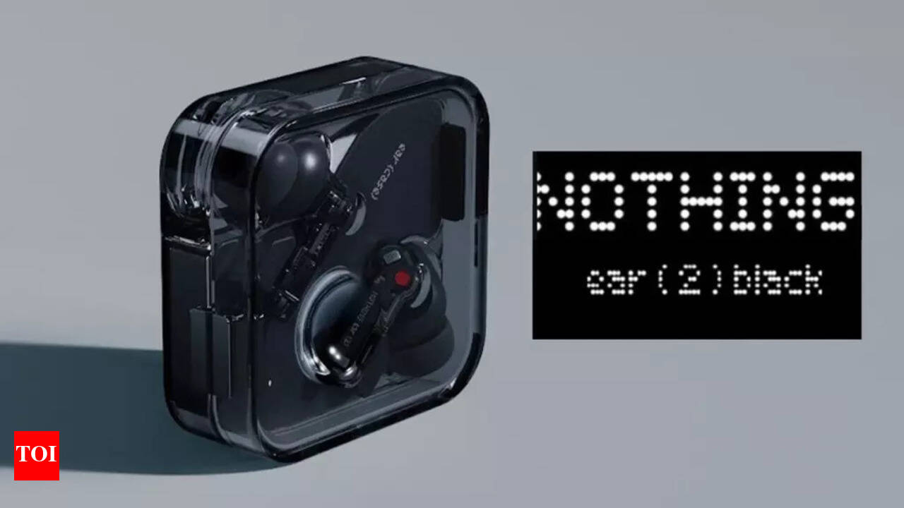 イヤホン Nothing ear(R) Black Nothing Introduces Black Variant for Ear (2) Earbuds & Nothing X