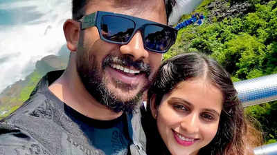Celebrity couple Niveditha Gowda-Chandan Shetty enjoys a vacation in the USA; visits Niagara Falls