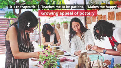 'It is therapeutic', 'Teaches me to be patient', 'Makes me happy': Growing appeal of pottery