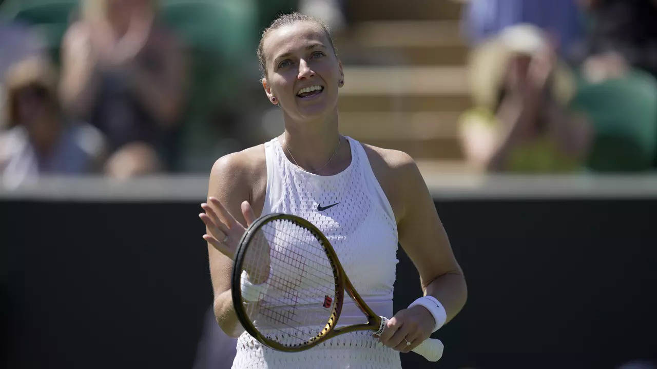 Wimbledon Former champion Petra Kvitova cruises into the third round Tennis News
