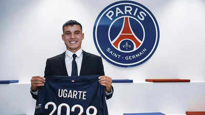 Paris St Germain sign Manuel Ugarte from Sporting Lisbon for 60 million euros