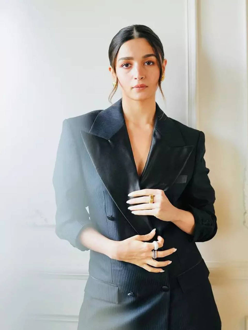 Alia Bhatt serves major boss babe vibes in a black pantsuit