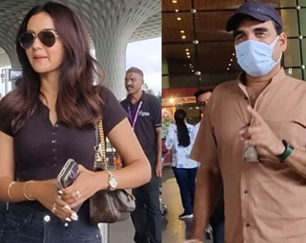 
‘Naraz ho kya?’, pap asks Jasmin Bhasin; Pankaj Tripathi sports a face mask at airport

