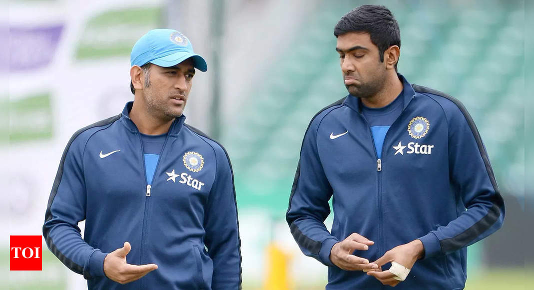 Ms Dhoni: Ravichandran Ashwin sends birthday wishes to MS Dhoni with a ‘disclaimer’ | Cricket News – Times of India