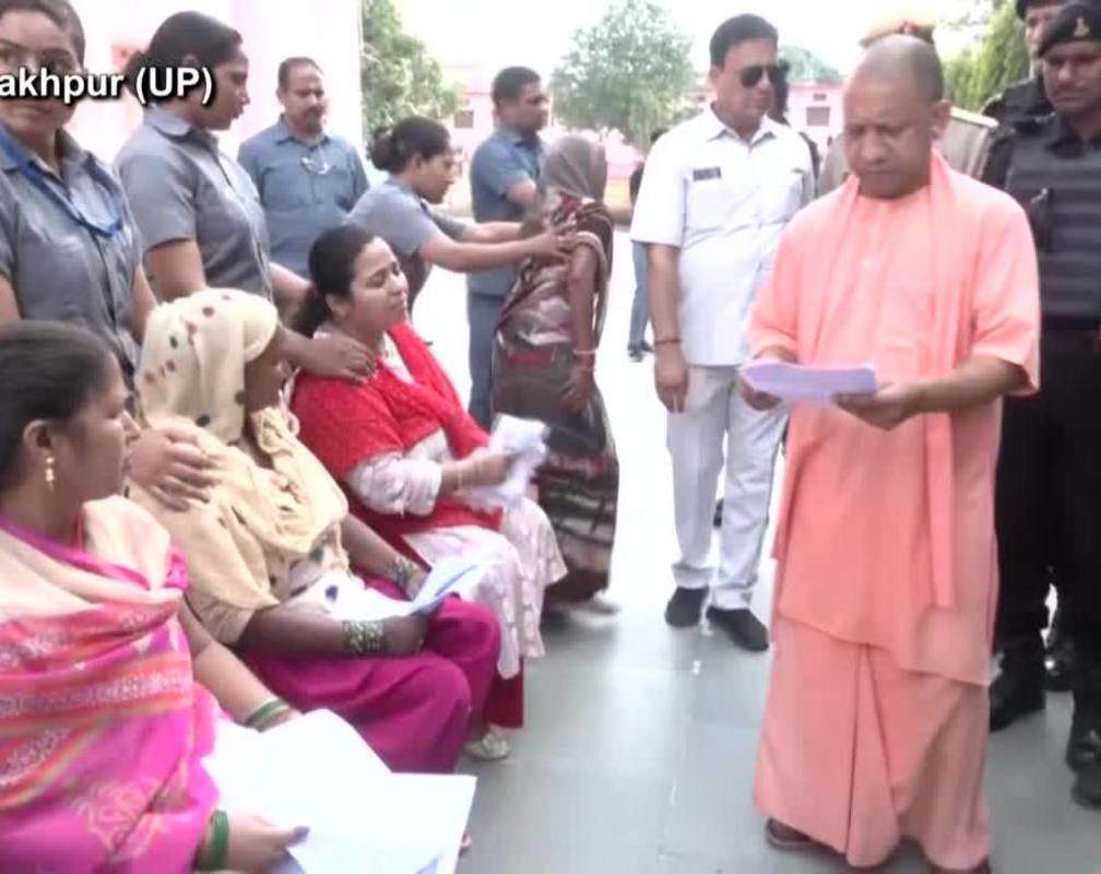 
UP: CM Yogi Adityanath holds ‘Janta Darbar’ in Gorakhpur
