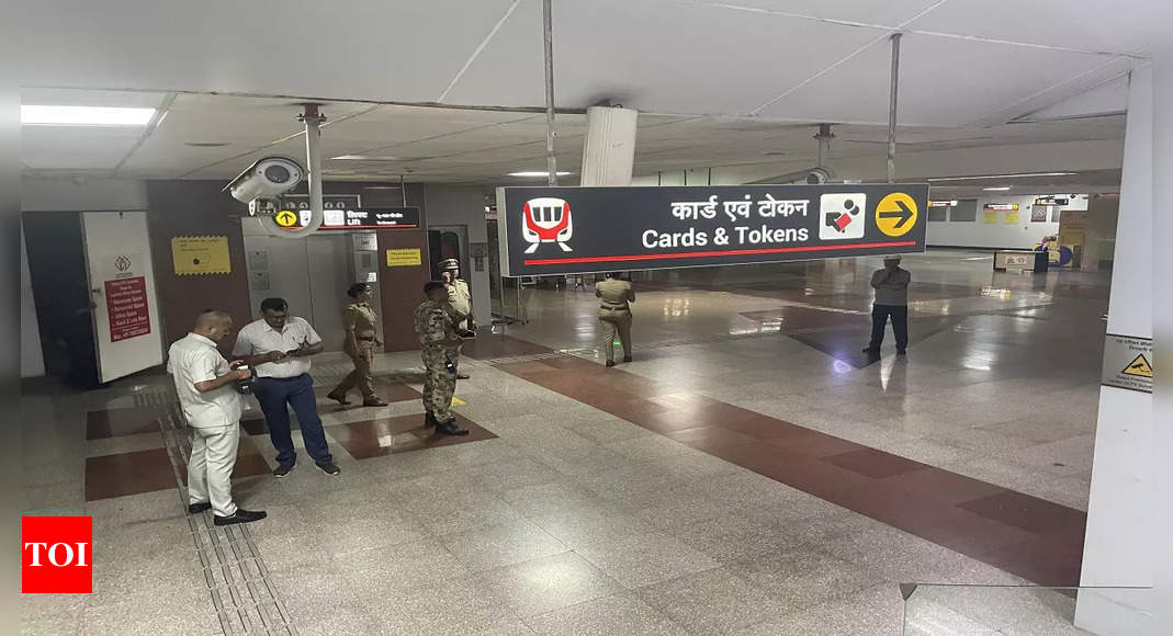 Hoax call to blow up Hazratganj metro station late Friday night leaves ...