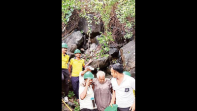 MP man, 60, who fell into 300m deep gorge at Girnar rescued