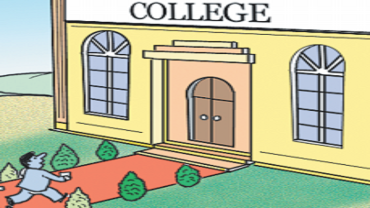 Animated College Building