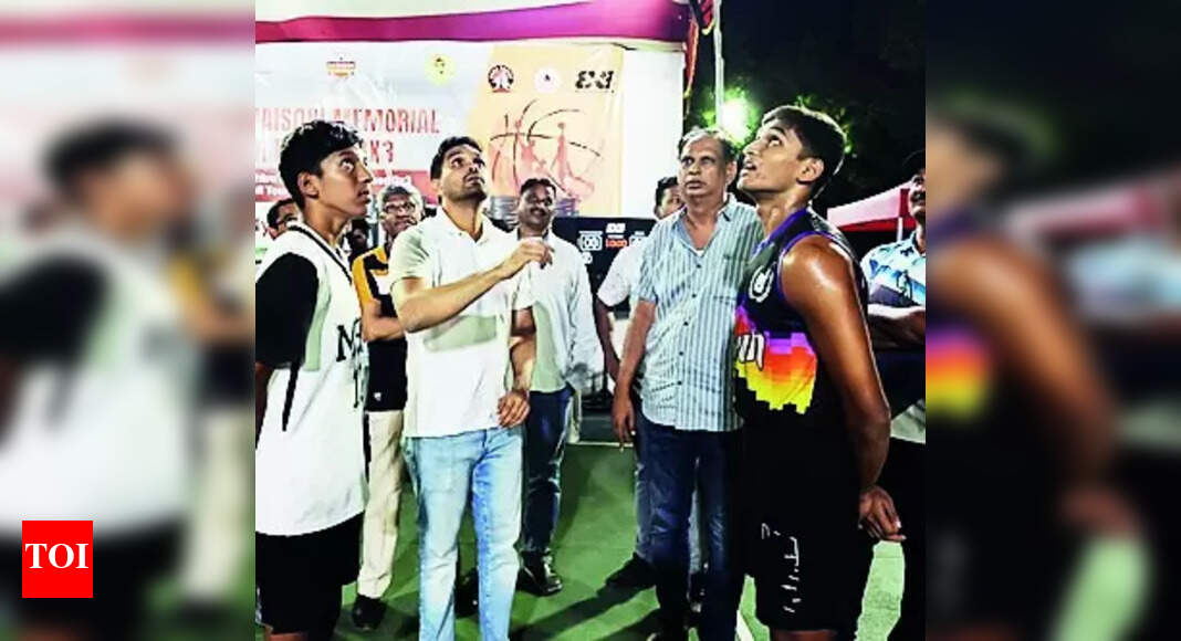 Nagpur Girls’ Teams Start With Easy Wins In 3x3 State Basketball C’ship