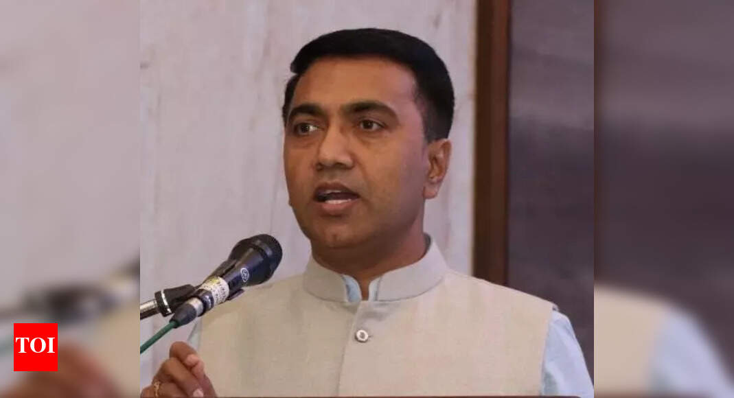 quota-for-gmc-pg-courses-to-be-notified-on-monday-goa-cm-times-of-india
