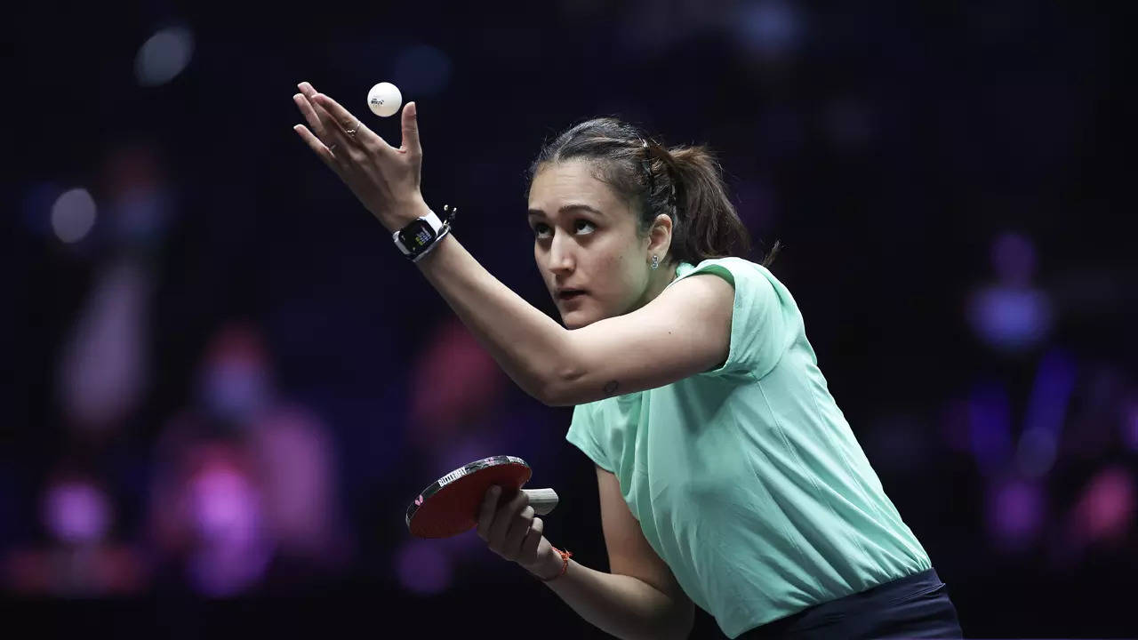 Indian table tennis star Manika Batra Goes Down Fighting Against 17th-ranked Bernadette Szocs.