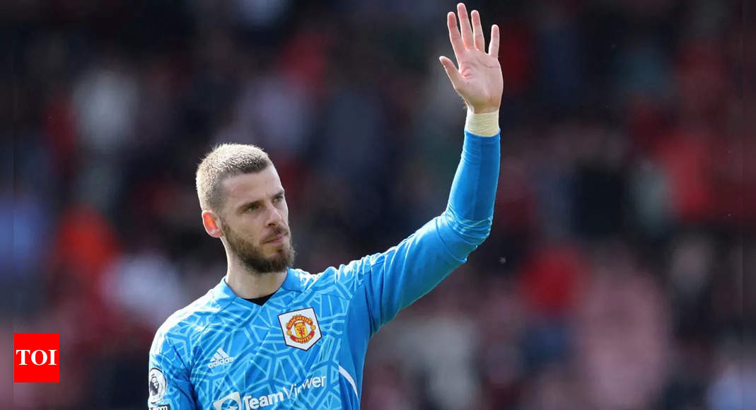 David de Gea bids farewell to Manchester United after 12 seasons | Football News – Times of India