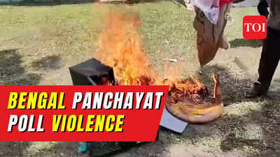 Panchayat Election 2023: Violence rocks West Bengal, death toll mounts