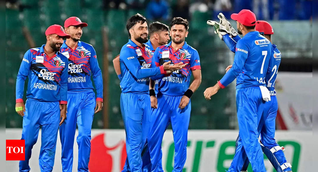 Afghanistan clinch ODI series with crushing victory over Bangladesh | Cricket News – Times of India