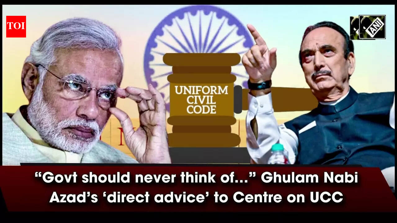 “Govt should never think of…” Ghulam Nabi Azad’s ‘direct advice’ to ...