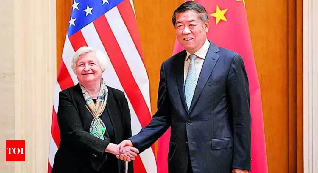 Yellen: In China, Yellen urges ‘direct’ talks, climate collaboration – Times of India