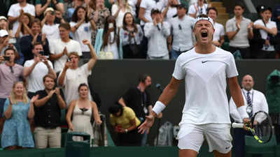 Wimbledon: Holger Rune outlasts Alejandro Davidovich Fokina in five-set roller coaster