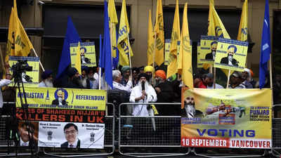 UK: Indian High Commissioner Doraiswami, Consul General feature in posters at pro-Khalistan protest