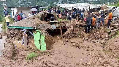Heavy rain wreaks havoc in Himachal Pradesh, five people killed; 11 houses damaged, several vehicles and bridges washed away