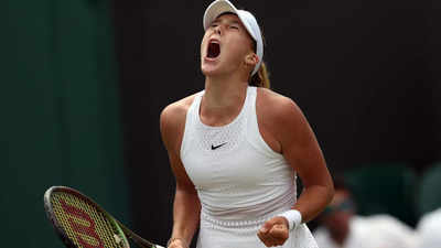 Russian 16-year-old Mirra Andreeva reaches Wimbledon second week