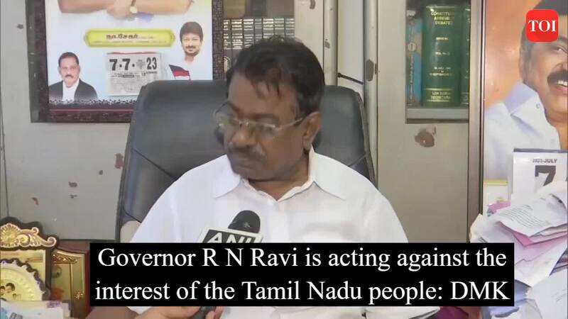 Governor Ravi is acting against the interest of the Tamil Nadu people: DMK
