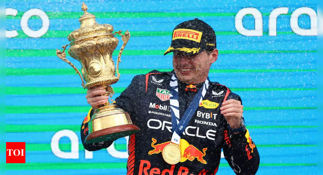Max Verstappen takes 6th win in a row at British Grand Prix | Racing News – Times of India