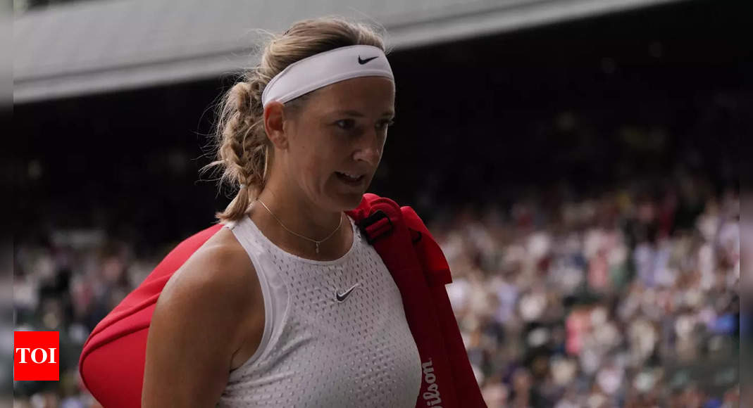 Booed Victoria Azarenka blasts ‘unfair’ Wimbledon crowd after defeat against Elina Svitolina | Tennis News – Times of India