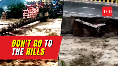 Downpour of death and destruction in Himachal Pradesh: 22 deaths, 6 bridges washed away, 700 roads closed in North