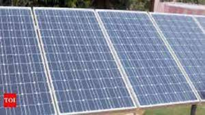Solar panels installed atvital railway installations