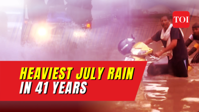 Delhi Rains: 41-Year rain record shattered in the last two days, more showers coming...