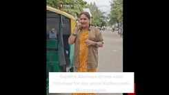 Sujatha Akshaya drives auto rickshaw for the serial Katheyondu Shuruvaagide