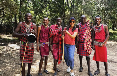 Neha Gowda enjoys safari in Masai Mara with sister Sonu Gowda