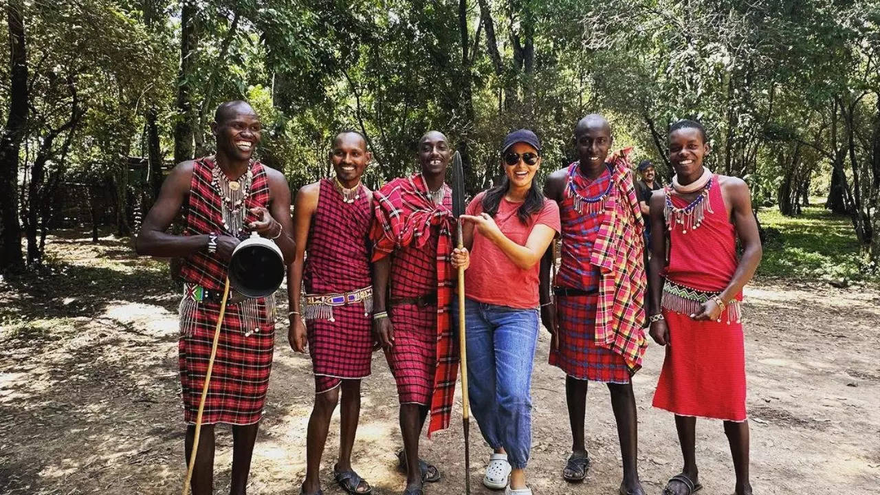 Neha Gowda shares experience of travelling to Kenya's Masai Mara