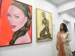 Mani Ratnam, AR Rahman and art lovers attend actress Shamlee's SHE Solo Art Show