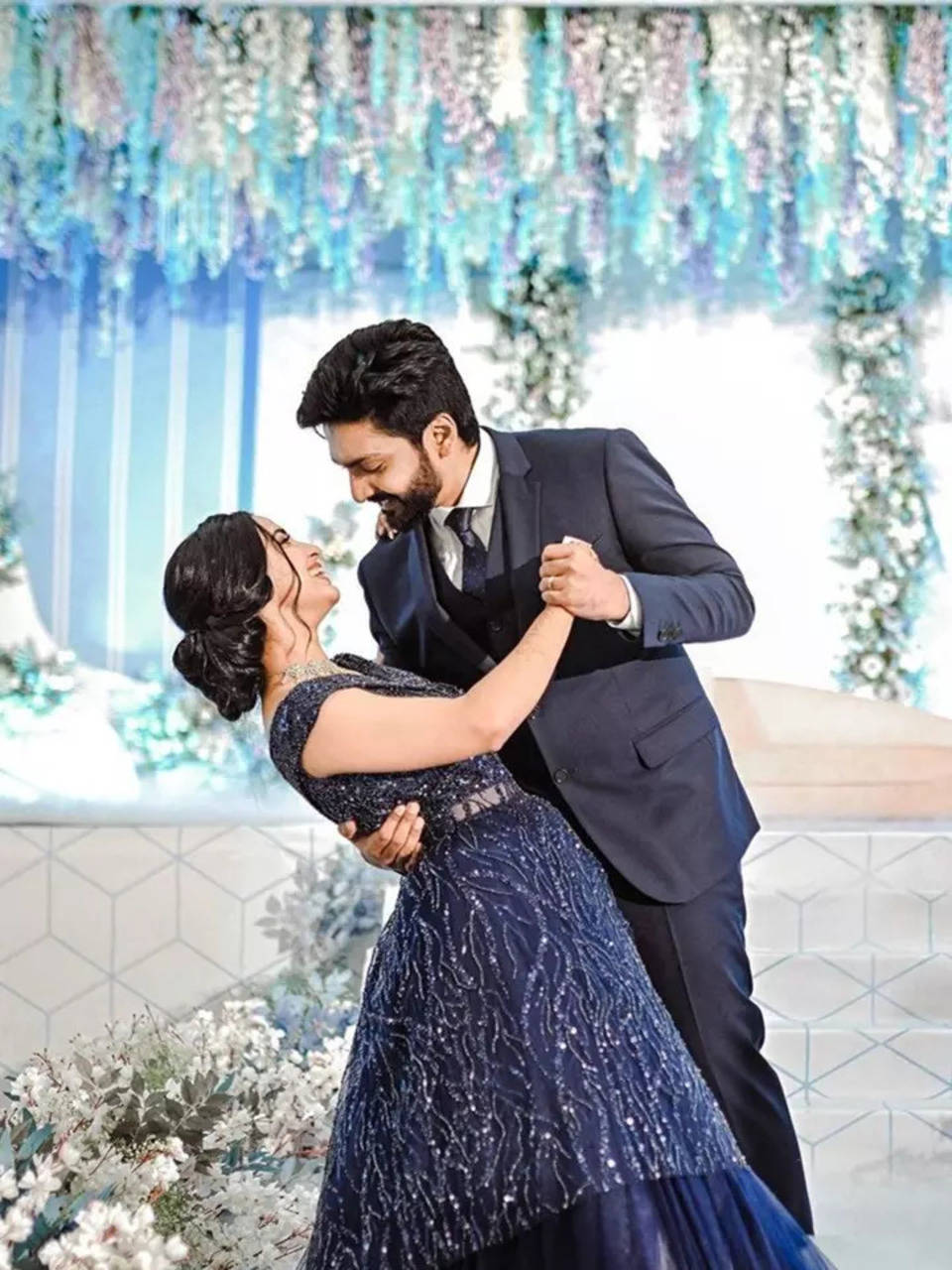 Lovey-dovey pictures of newlywed couple Thejus-Malavika​