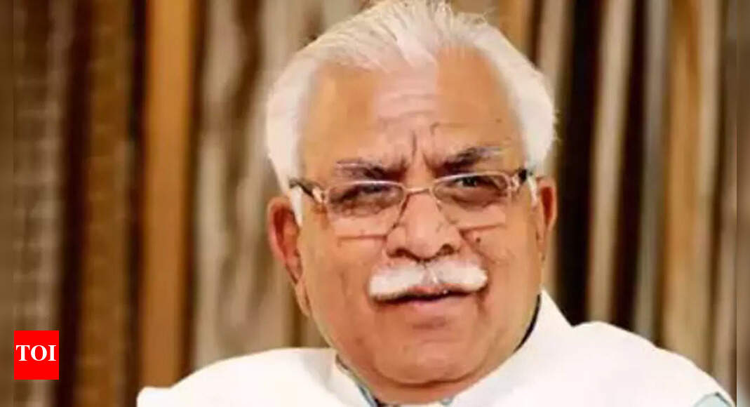 Rains in Haryana: CM Manohar Lal Khattar calls emergency meeting; orders 'timely delivery of food packets in waterlogged areas' | Chandigarh News - Vimarsana News