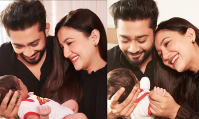 Gauahar Khan and Zaid Darbar celebrate their baby boy Zehaan’s two month birthday; the actress writes, “2 months of being a mom, grateful for this blessing”