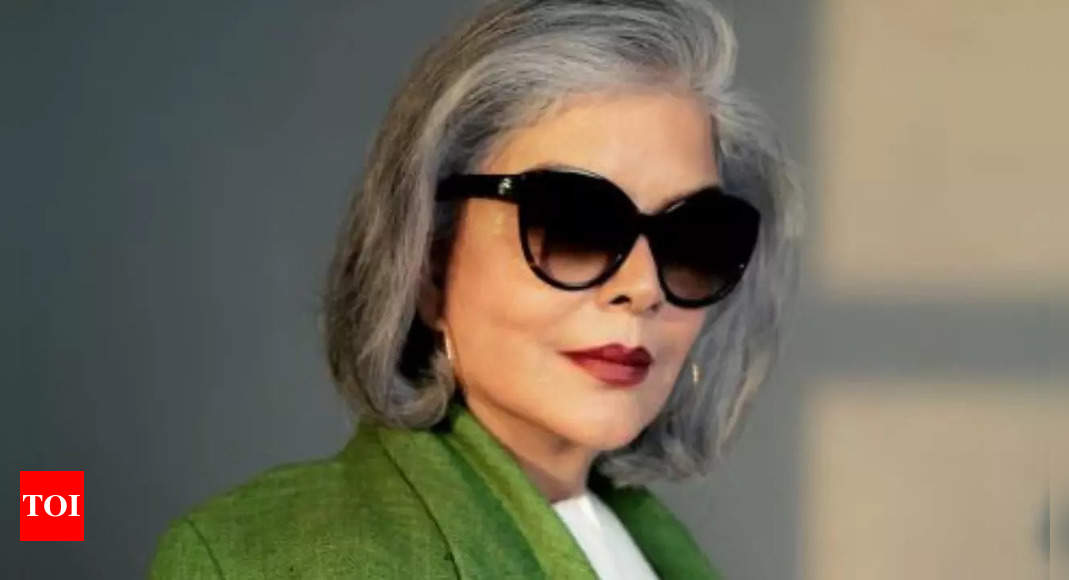 Zeenat Aman dedicates her 50th post on Instagram to those flaunting their ‘silver hair’ | Hindi Movie News