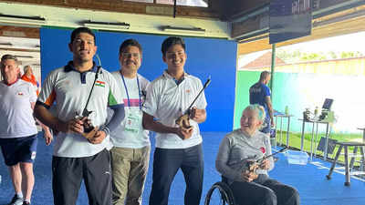 Para-shooter Rudransh creates world record on way to pistol gold at WSPS World Cup