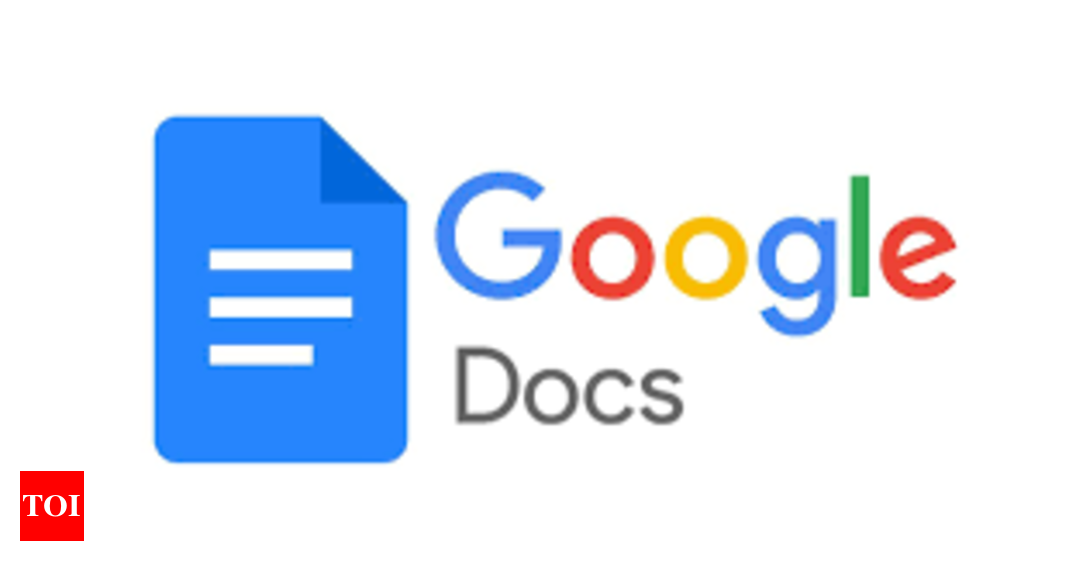 Google Docs makes it easier for users to create a document – Times of India