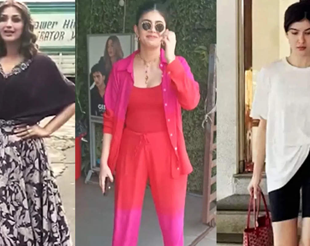 
#CelebrityEvenings: From Sonali Bendre to Sanjana Sanghi, Bollywood celebs spotted in Mumbai
