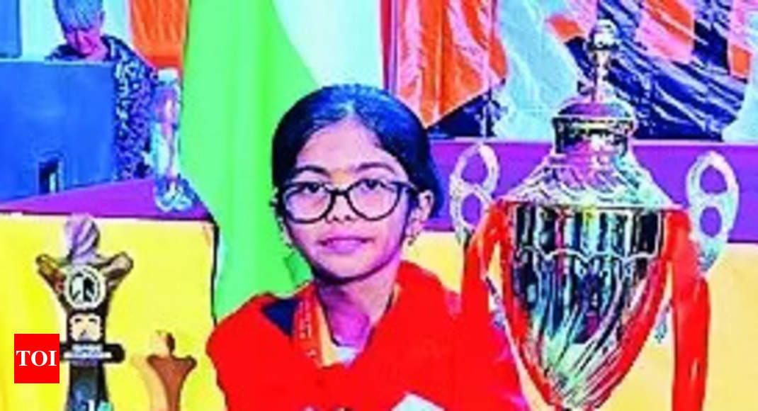 Vedika Pal emerges best player among Under-9 girls in Hyderabad