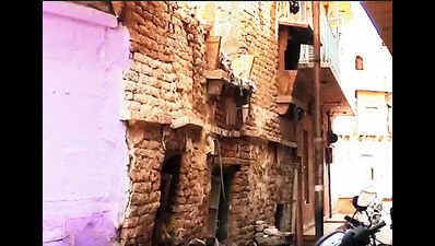 Dilapidated houses, ancient havelis collapse in Jaisalmer