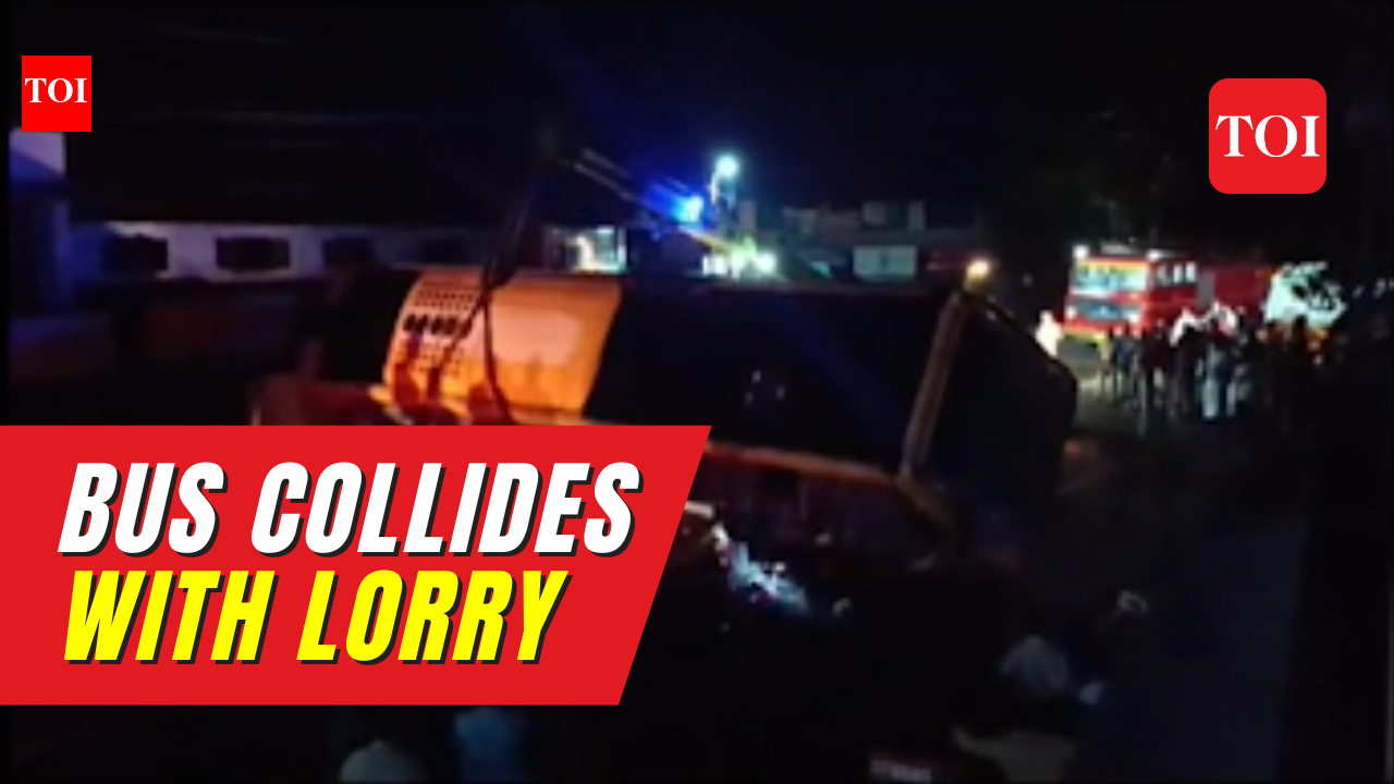 Kerala: One killed, 20 injured as bus collides with mini lorry in Kannur